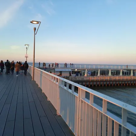 公寓 W Kolobrzegu Blisko Plazy, Parku I Promenady 科沃布热格